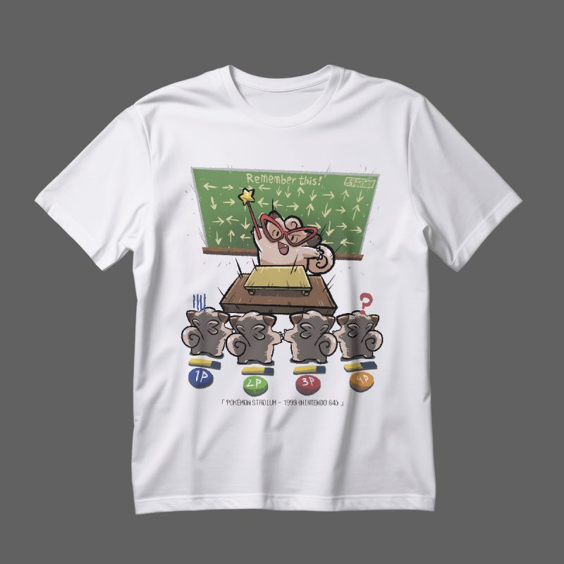 Polera - Stadium MiniGame Clefairy