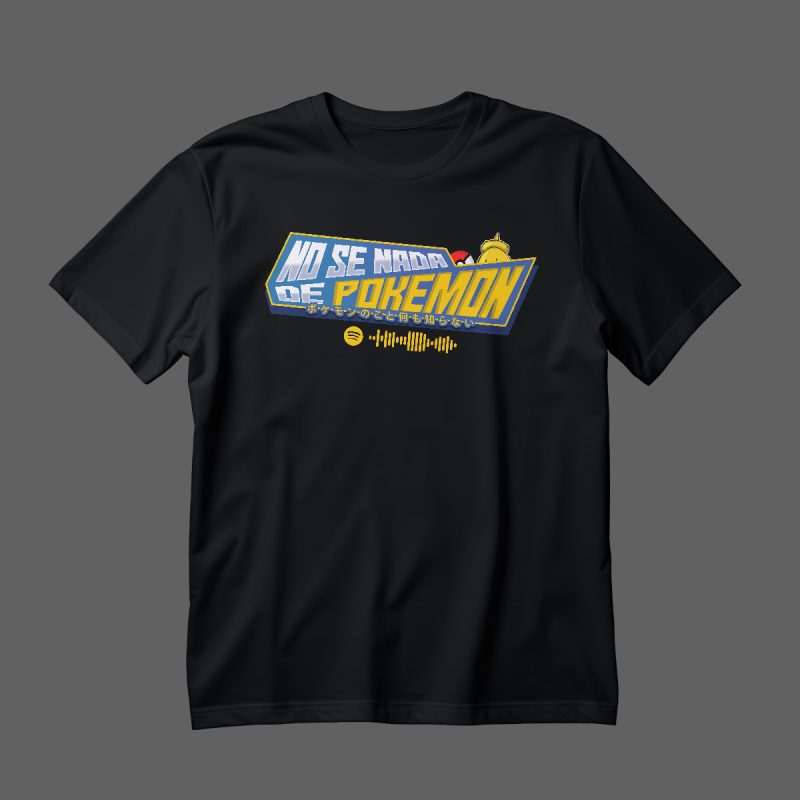 Polera - LOGO NoSeNadaDePokemon