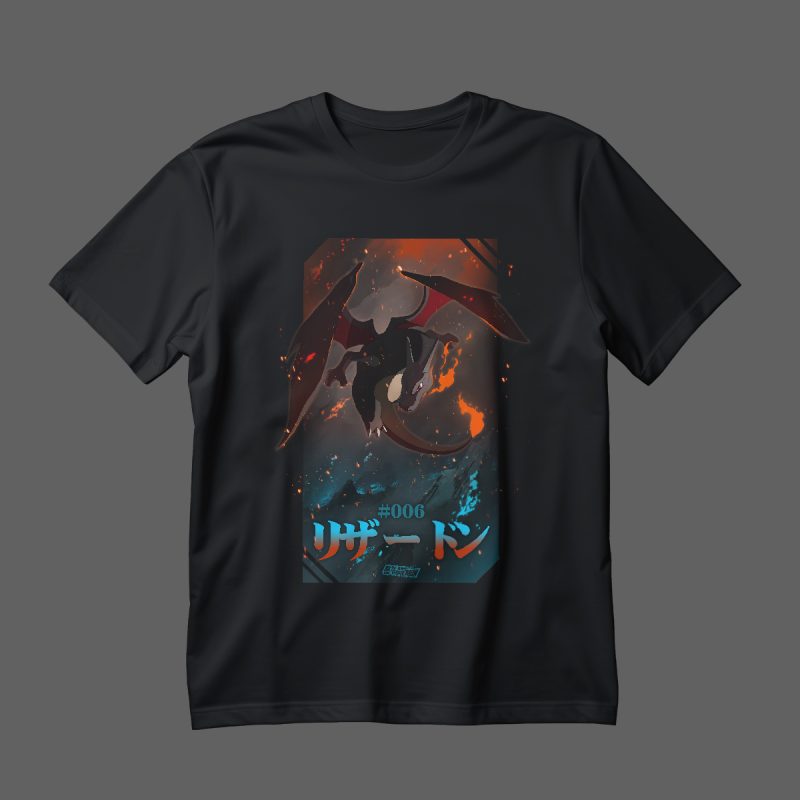 Polera - Shiny Charizard