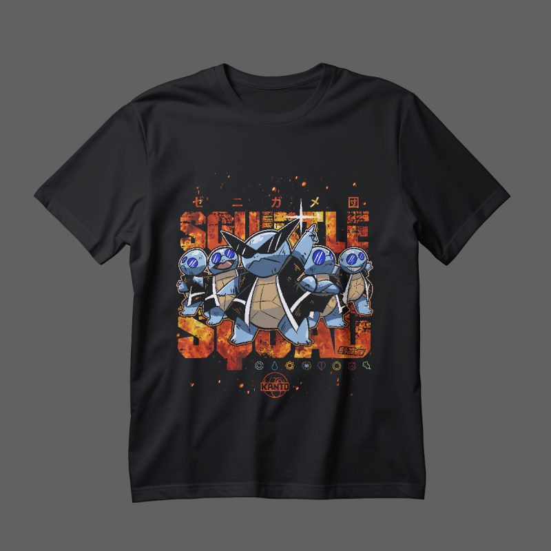 Polera - Squirtle Squad
