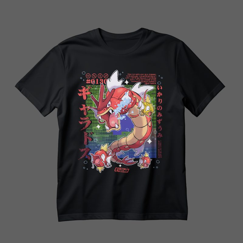 Polera - Shiny Gyarados