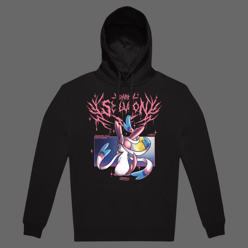Polerón Canguro - Dark Sylveon