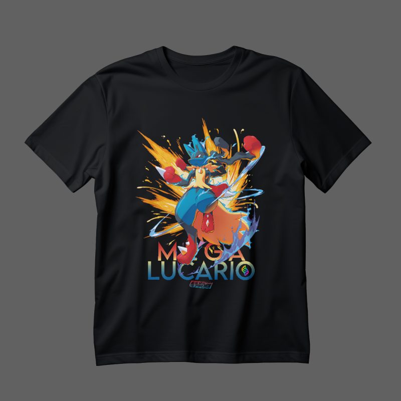 Polera - Mega Lucario