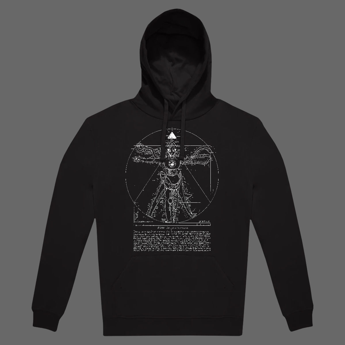 DEOXYS HOODIE MOCKUP front
