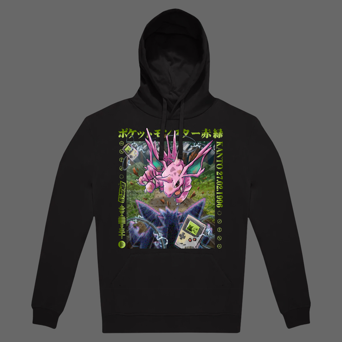 NIDORINO HOODIE MOCKUP front