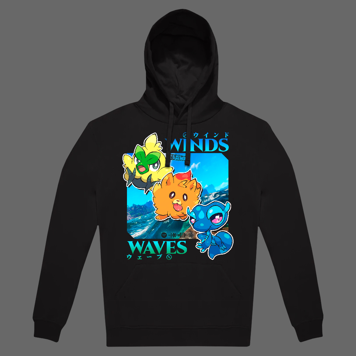 WW STARTERS HOODIE MOCKUP front