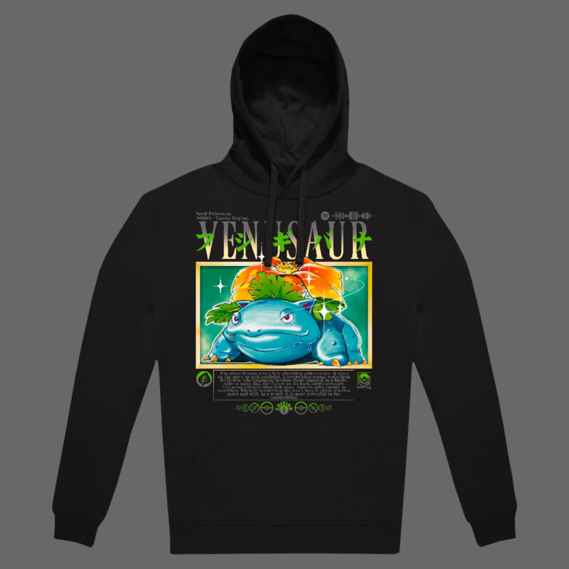 Polerón Canguro - Venusaur Set Base