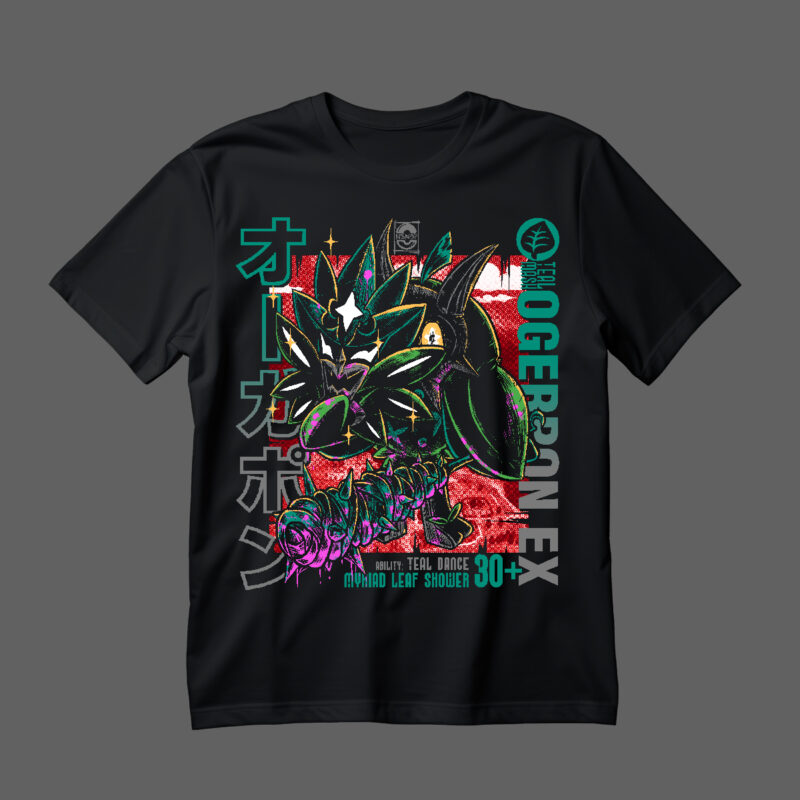 Polera - Teal Mask Ogerpon